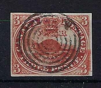Image of Canada-Colony of Canada SG 1 FU British Commonwealth Stamp